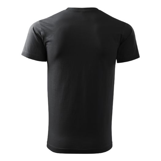 Basic majica kratkih rukava muška ebony gray 3XL